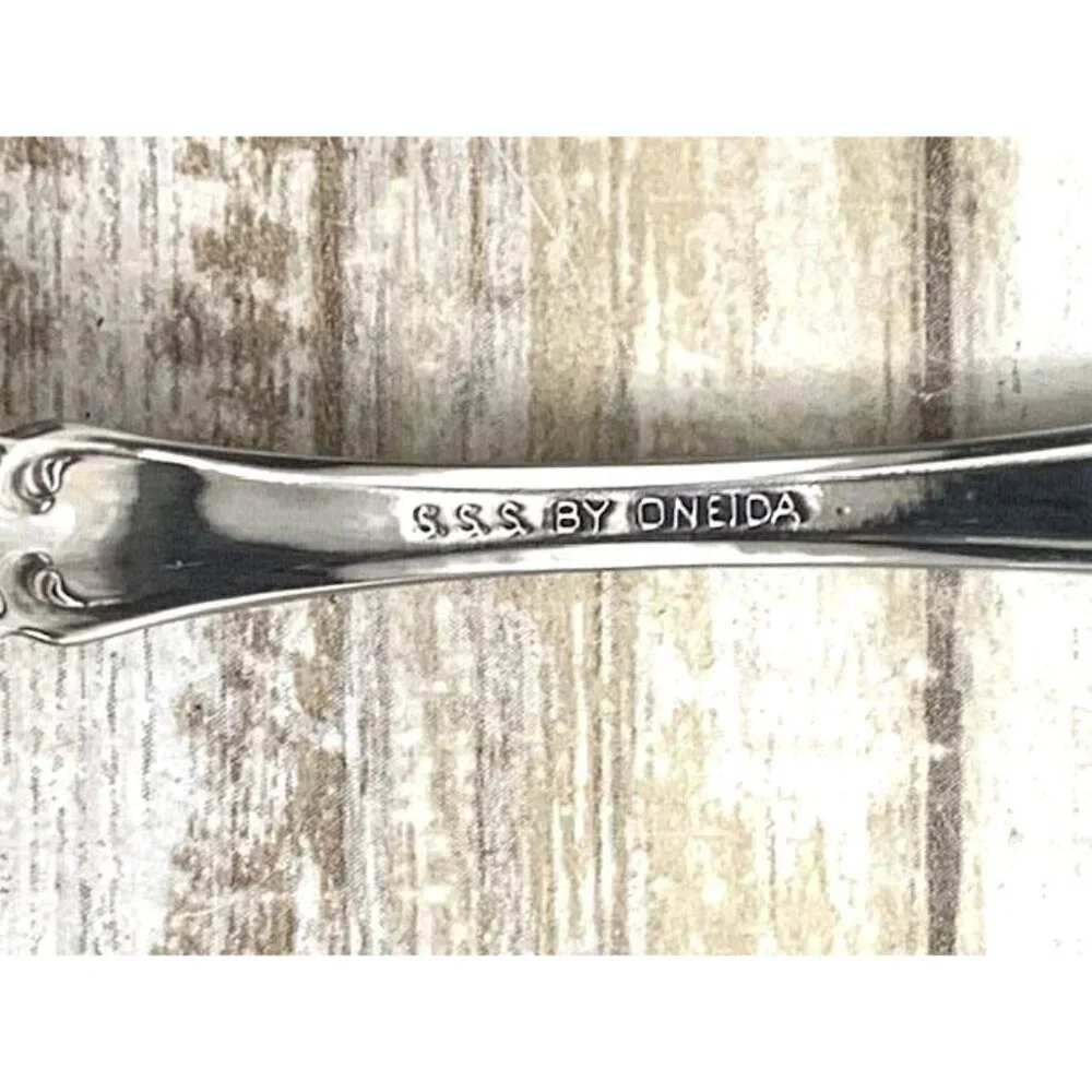 Oneida S.S.S. By Oneida Renoir Pembrooke Flatware‎ Set 5-Piece Stainless Steel
